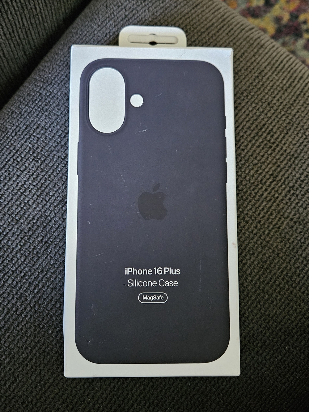 Apple iPhone 16 Plus Silicone Case - Black
